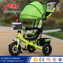 Triciclos do bebê fresco para crianças bebê empurrar triciclo / 360 graus de rotação pequenos trikes para crianças / 1 ano de idade trike alibaba venda